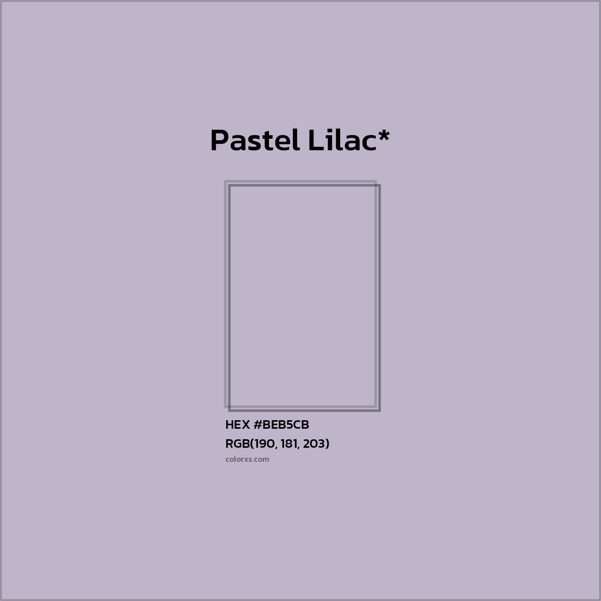 HEX #BEB5CB Color Name, Color Code, Palettes, Similar Paints, Images