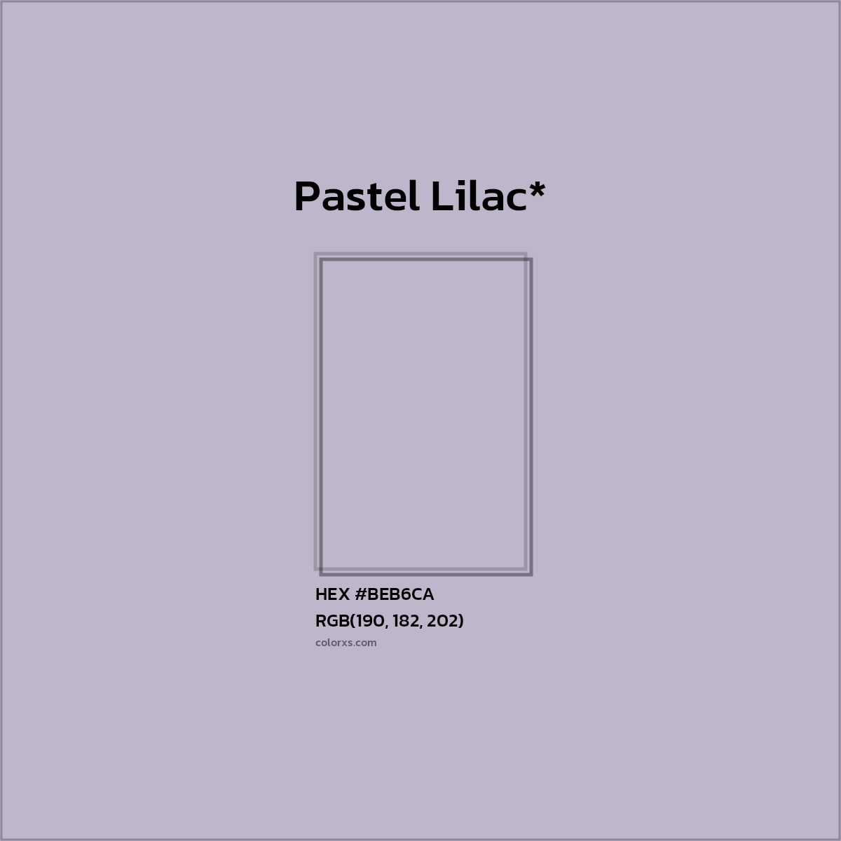 HEX #BEB6CA Color Name, Color Code, Palettes, Similar Paints, Images