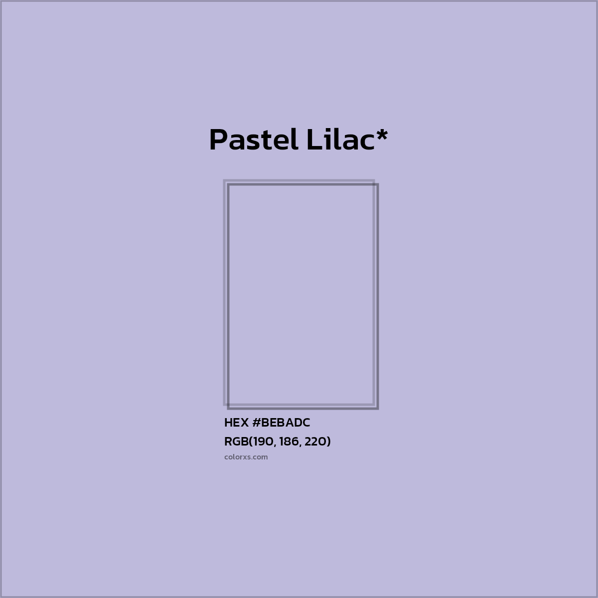 HEX #BEBADC Color Name, Color Code, Palettes, Similar Paints, Images