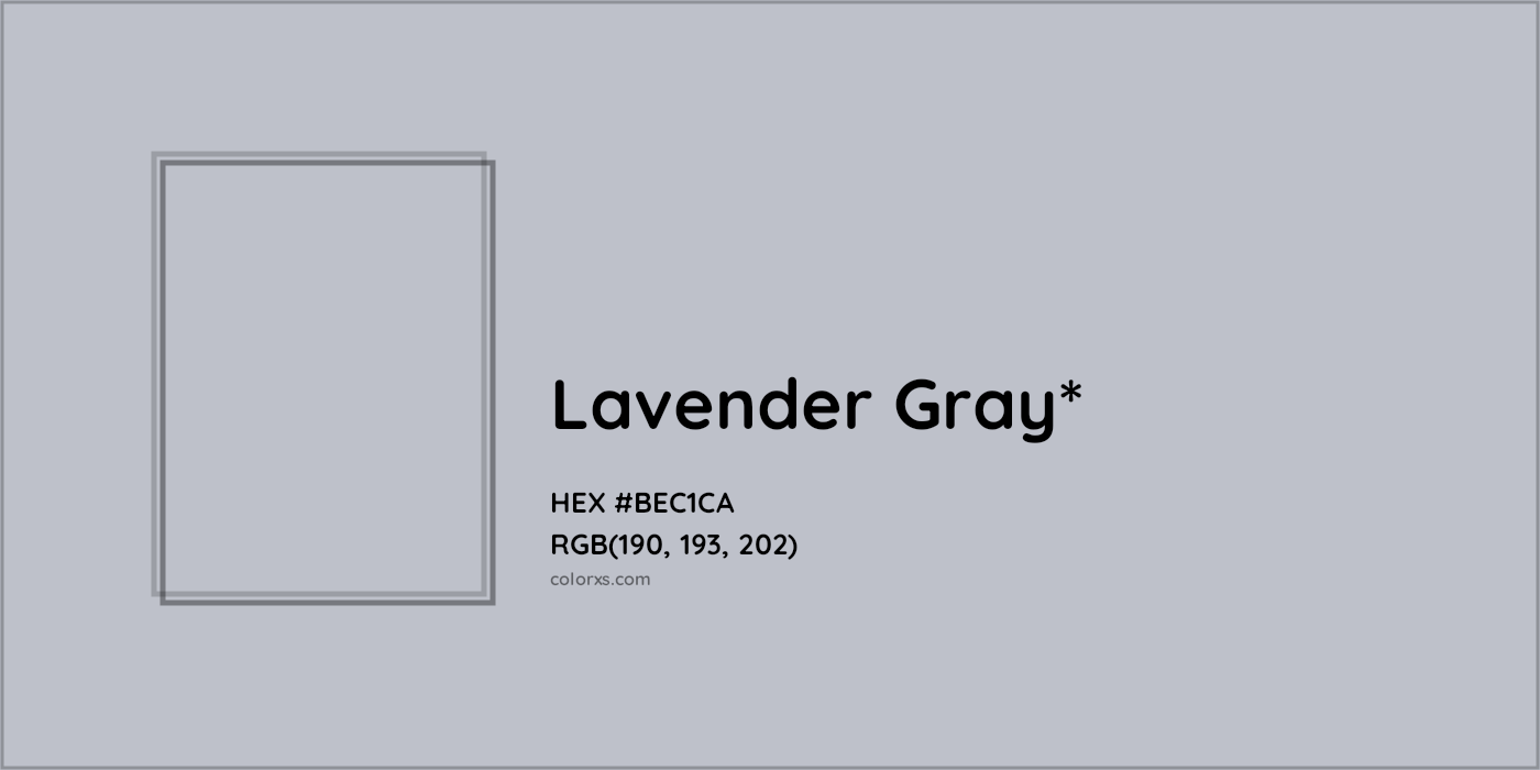 HEX #BEC1CA Color Name, Color Code, Palettes, Similar Paints, Images