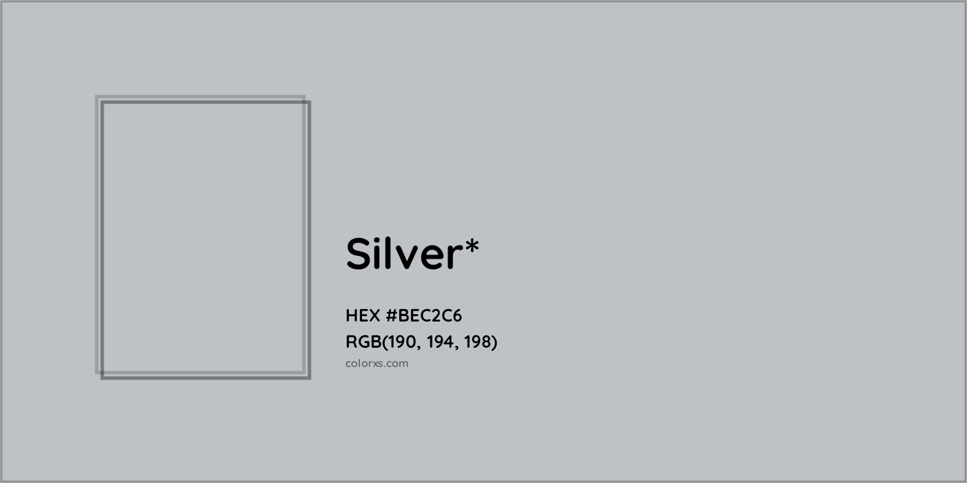 HEX #BEC2C6 Color Name, Color Code, Palettes, Similar Paints, Images