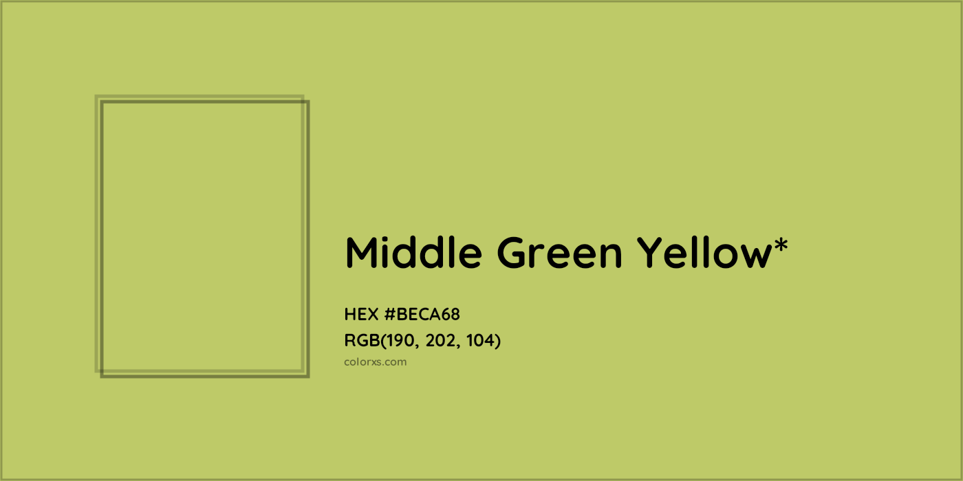 HEX #BECA68 Color Name, Color Code, Palettes, Similar Paints, Images