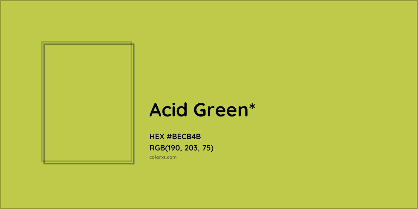 HEX #BECB4B Color Name, Color Code, Palettes, Similar Paints, Images