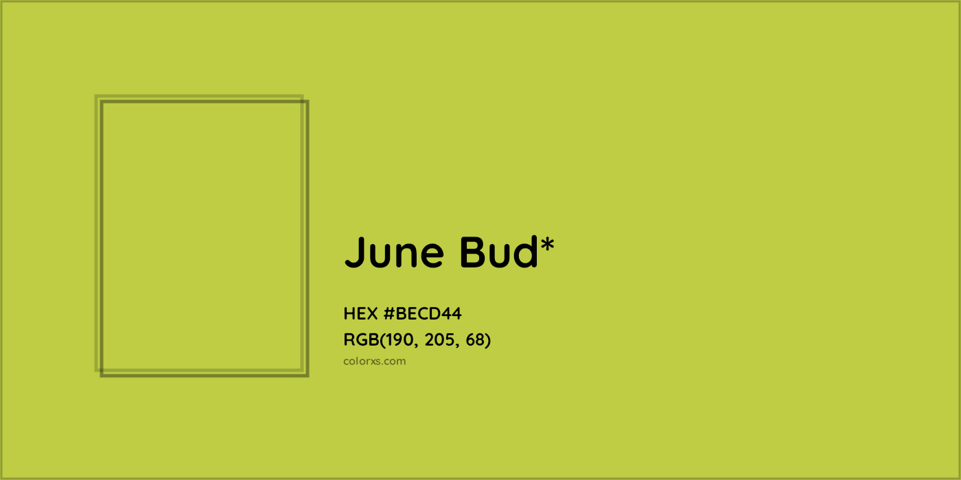 HEX #BECD44 Color Name, Color Code, Palettes, Similar Paints, Images