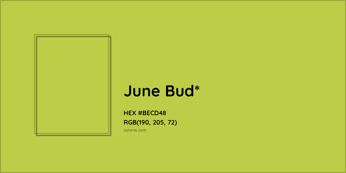 HEX #BECD48 Color Name, Color Code, Palettes, Similar Paints, Images