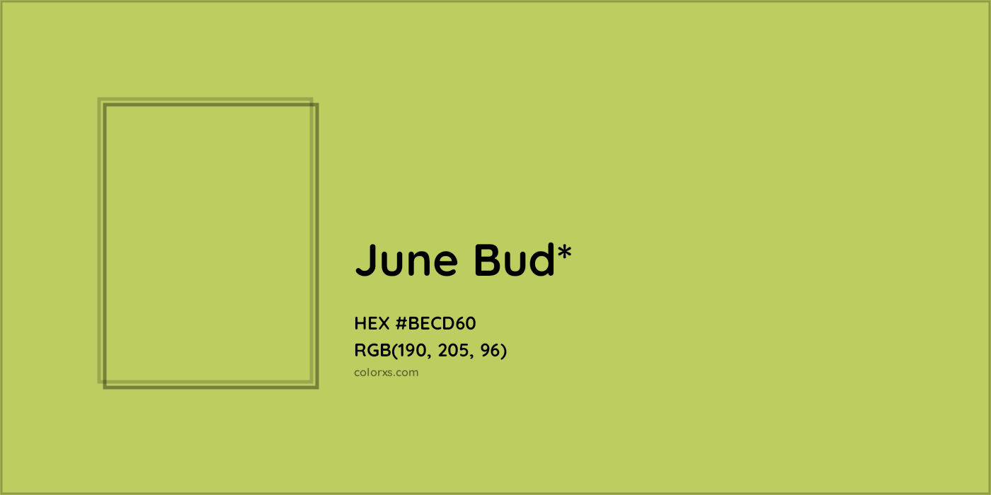HEX #BECD60 Color Name, Color Code, Palettes, Similar Paints, Images