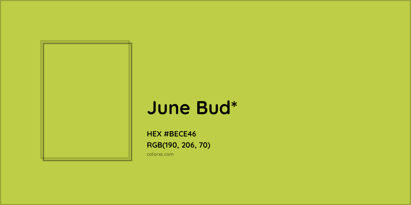 HEX #BECE46 Color Name, Color Code, Palettes, Similar Paints, Images