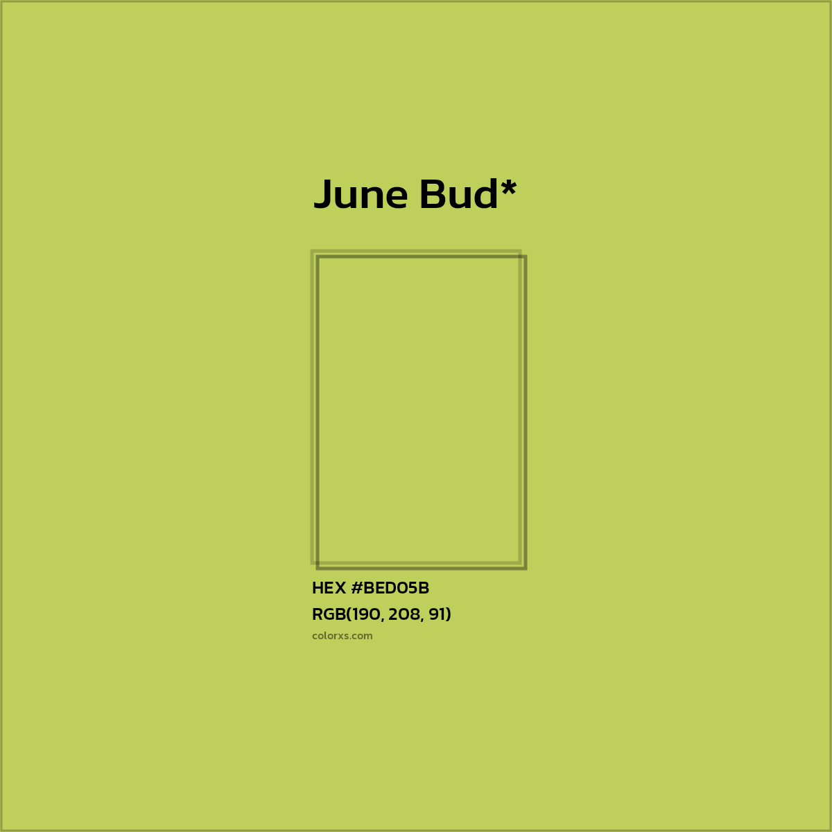 HEX #BED05B Color Name, Color Code, Palettes, Similar Paints, Images