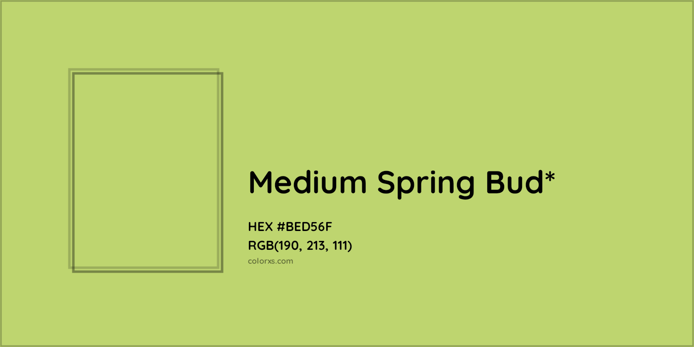 HEX #BED56F Color Name, Color Code, Palettes, Similar Paints, Images