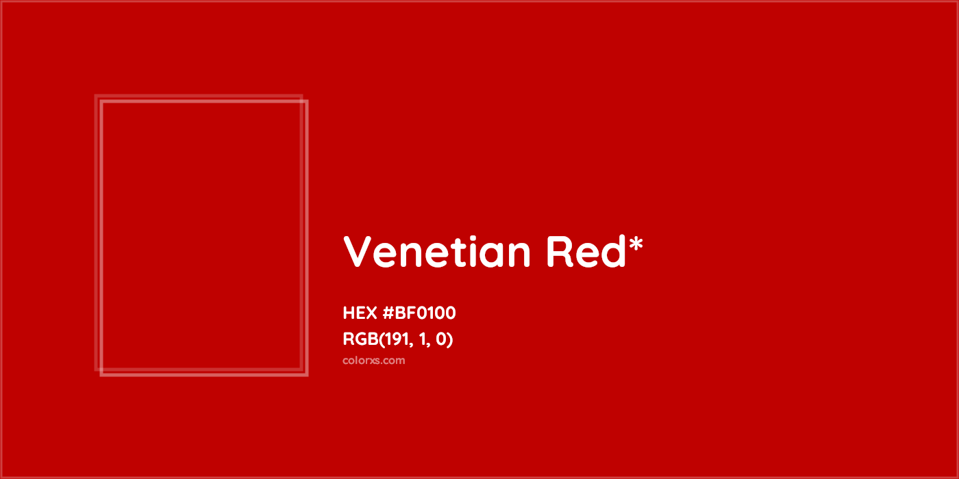 HEX #BF0100 Color Name, Color Code, Palettes, Similar Paints, Images