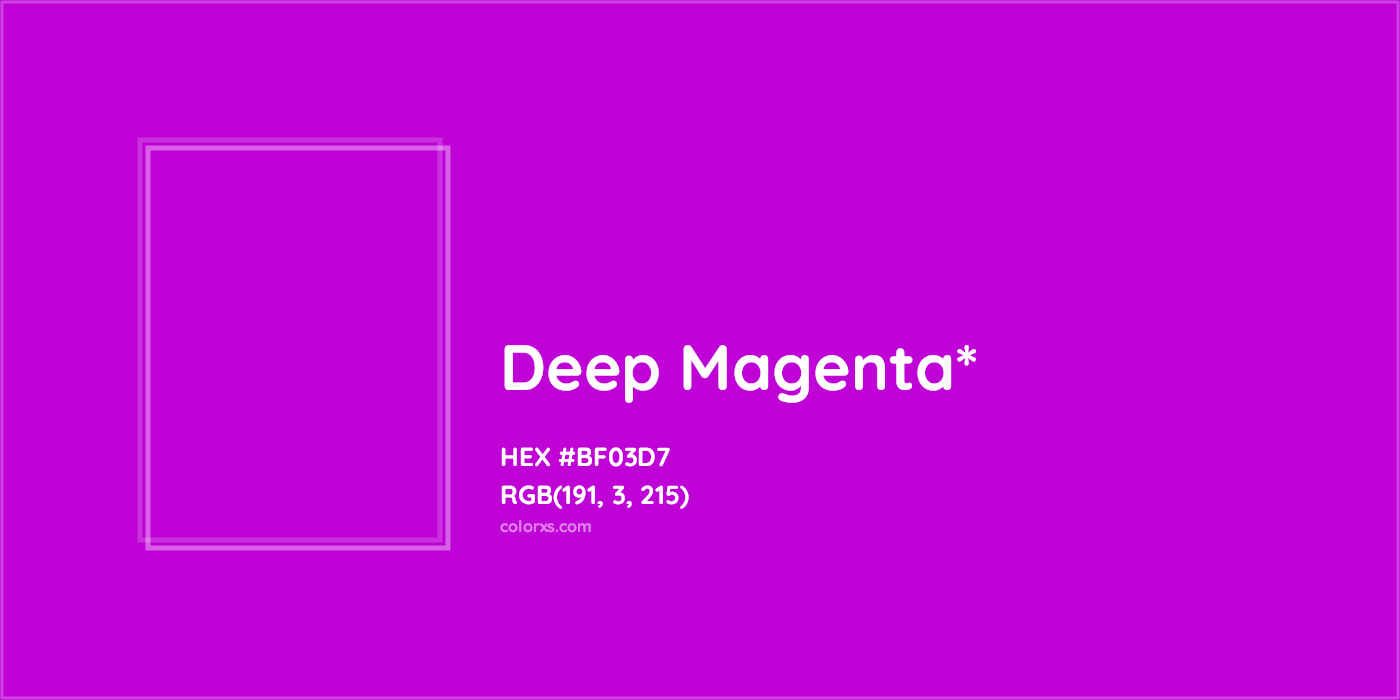 HEX #BF03D7 Color Name, Color Code, Palettes, Similar Paints, Images
