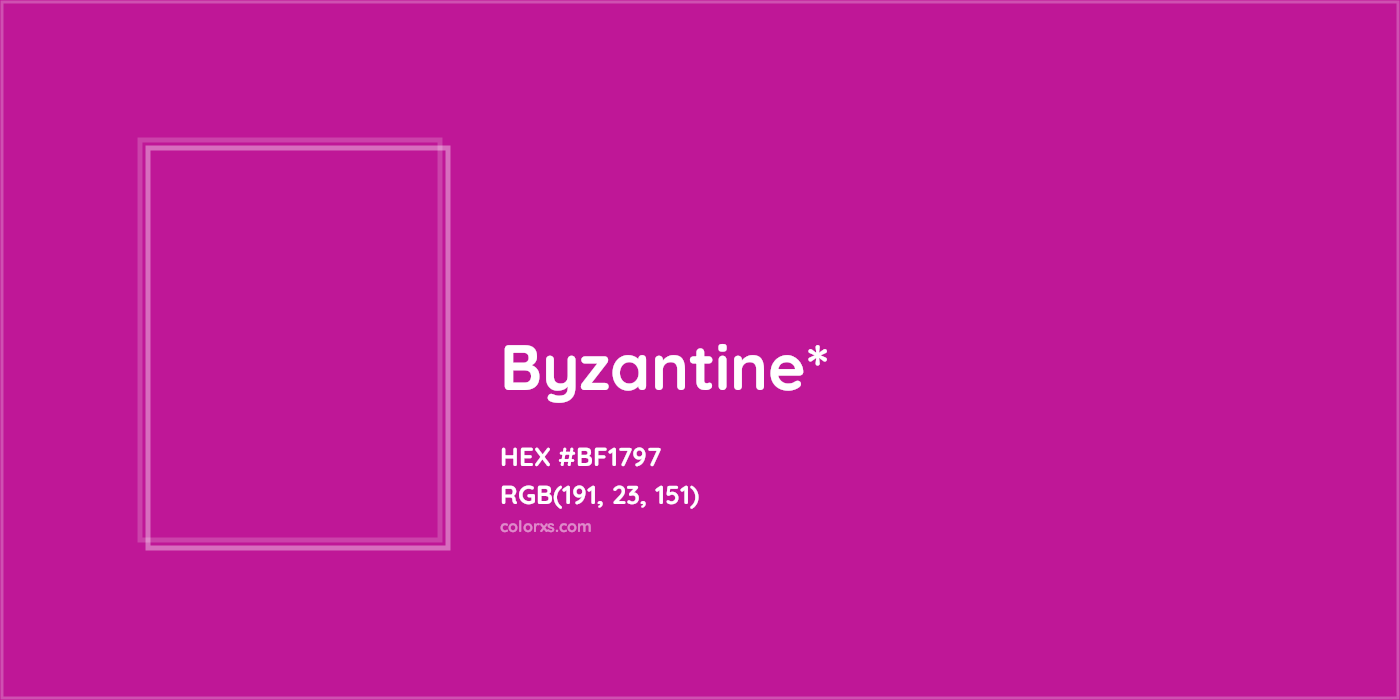 HEX #BF1797 Color Name, Color Code, Palettes, Similar Paints, Images