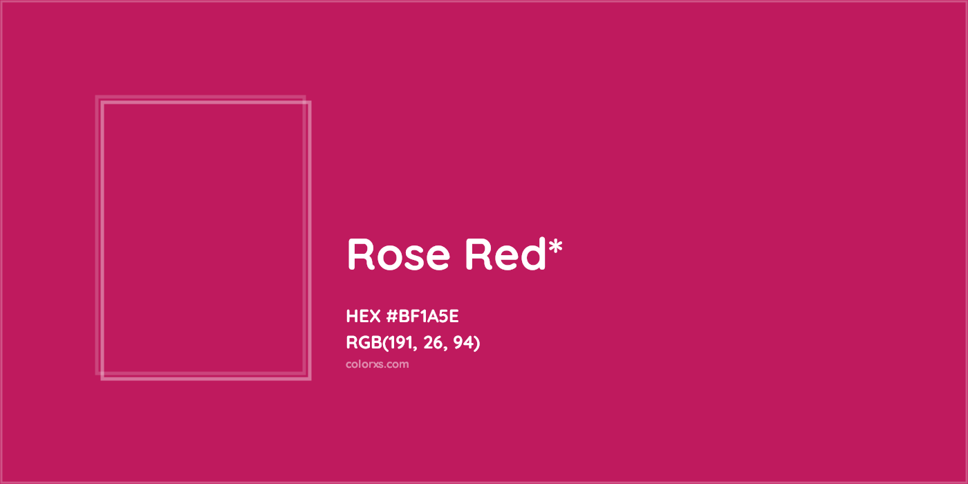 HEX #BF1A5E Color Name, Color Code, Palettes, Similar Paints, Images