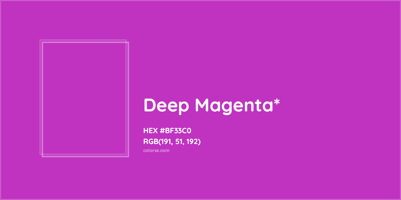 HEX #BF33C0 Color Name, Color Code, Palettes, Similar Paints, Images