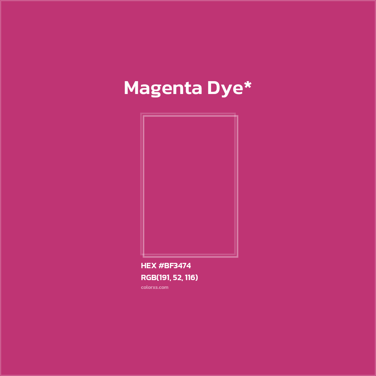 HEX #BF3474 Color Name, Color Code, Palettes, Similar Paints, Images