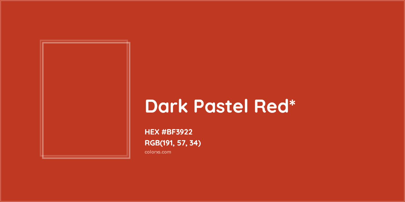 HEX #BF3922 Color Name, Color Code, Palettes, Similar Paints, Images