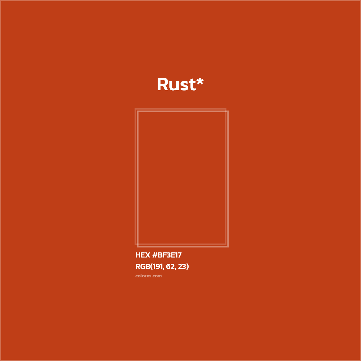 HEX #BF3E17 Color Name, Color Code, Palettes, Similar Paints, Images