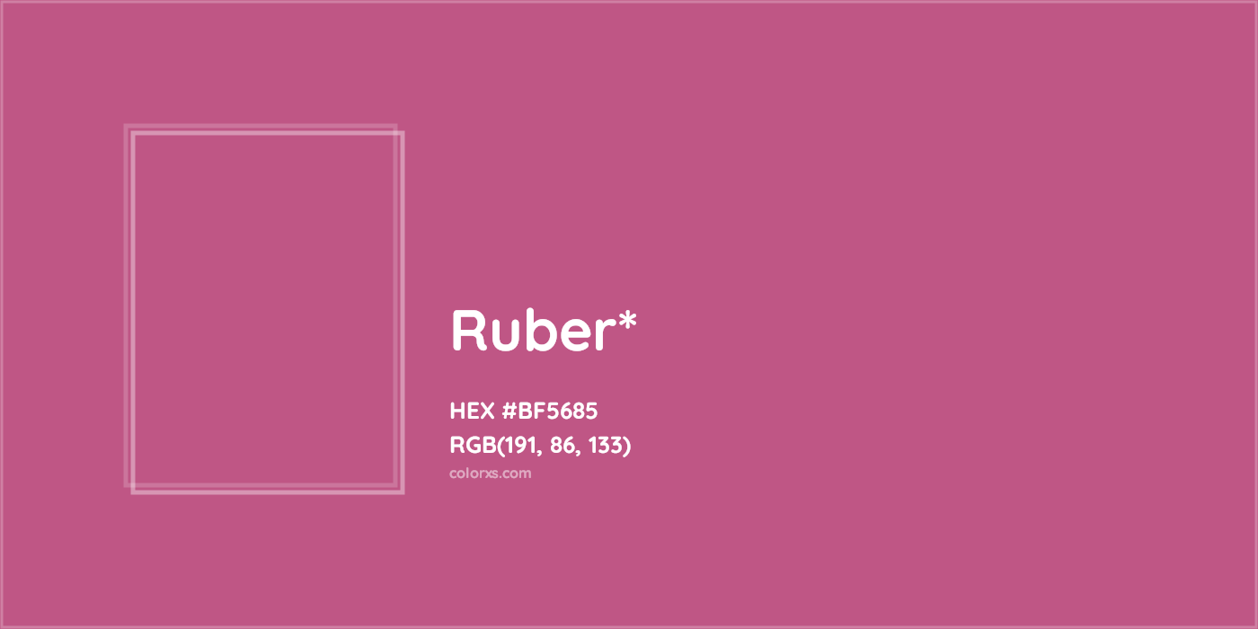 HEX #BF5685 Color Name, Color Code, Palettes, Similar Paints, Images