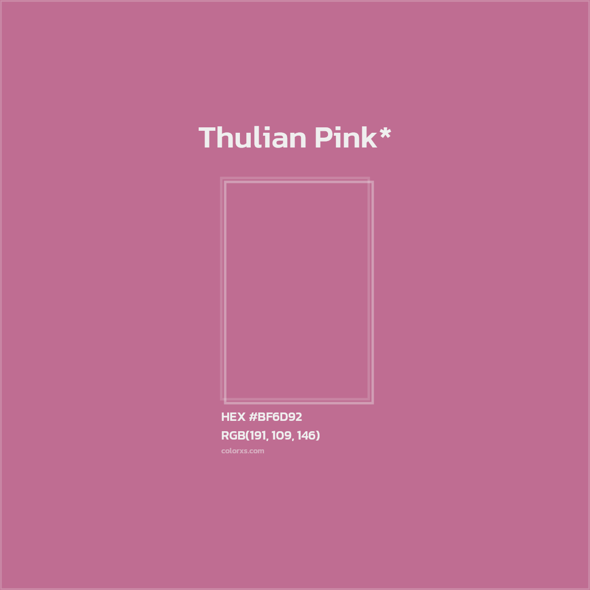 HEX #BF6D92 Color Name, Color Code, Palettes, Similar Paints, Images