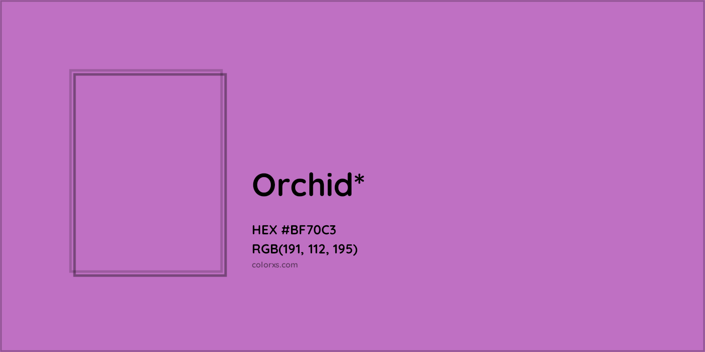HEX #BF70C3 Color Name, Color Code, Palettes, Similar Paints, Images