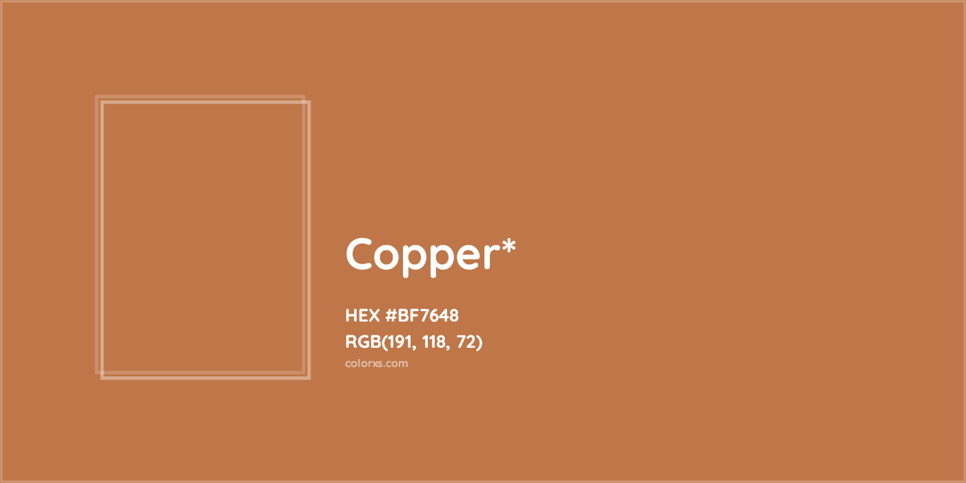 HEX #BF7648 Color Name, Color Code, Palettes, Similar Paints, Images