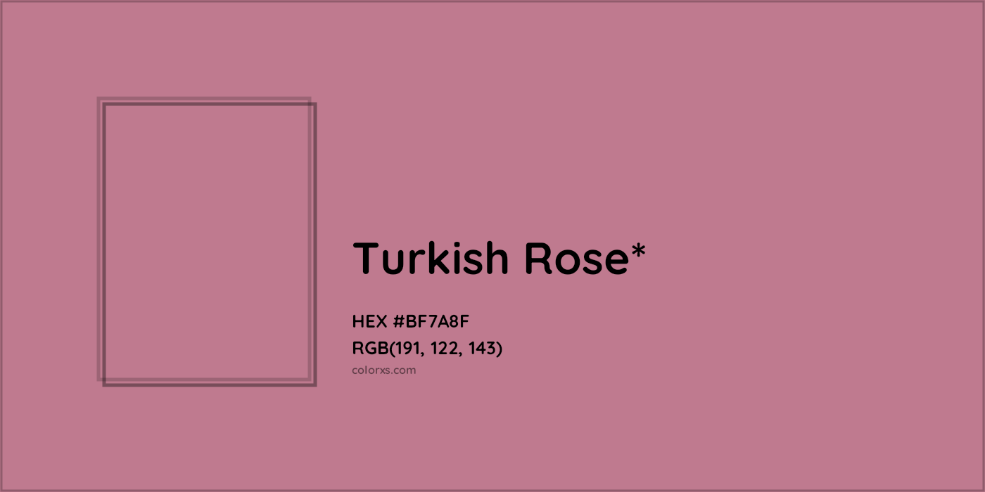 HEX #BF7A8F Color Name, Color Code, Palettes, Similar Paints, Images