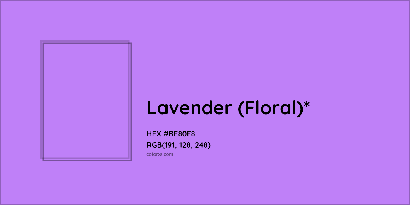 HEX #BF80F8 Color Name, Color Code, Palettes, Similar Paints, Images