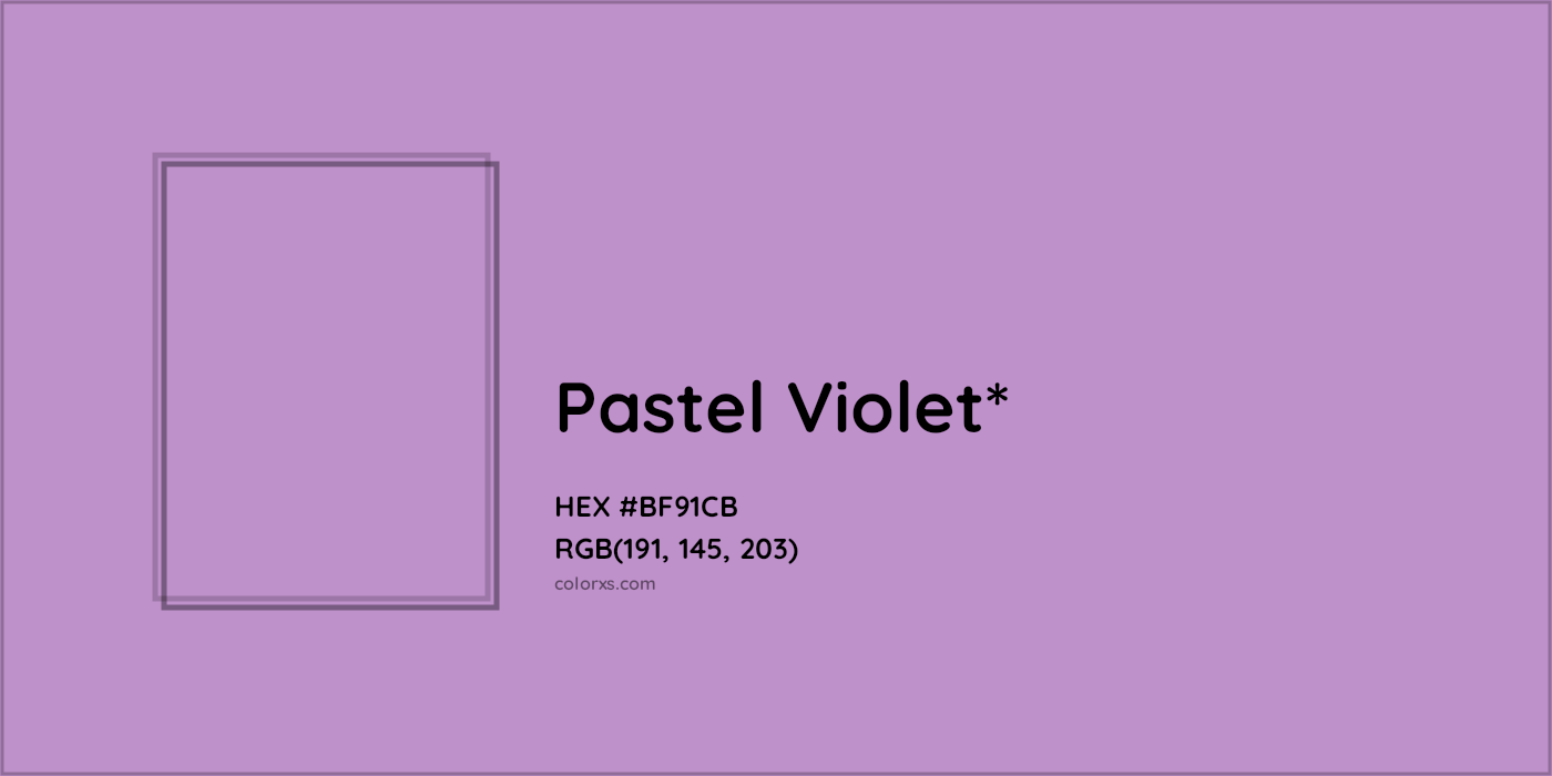 HEX #BF91CB Color Name, Color Code, Palettes, Similar Paints, Images
