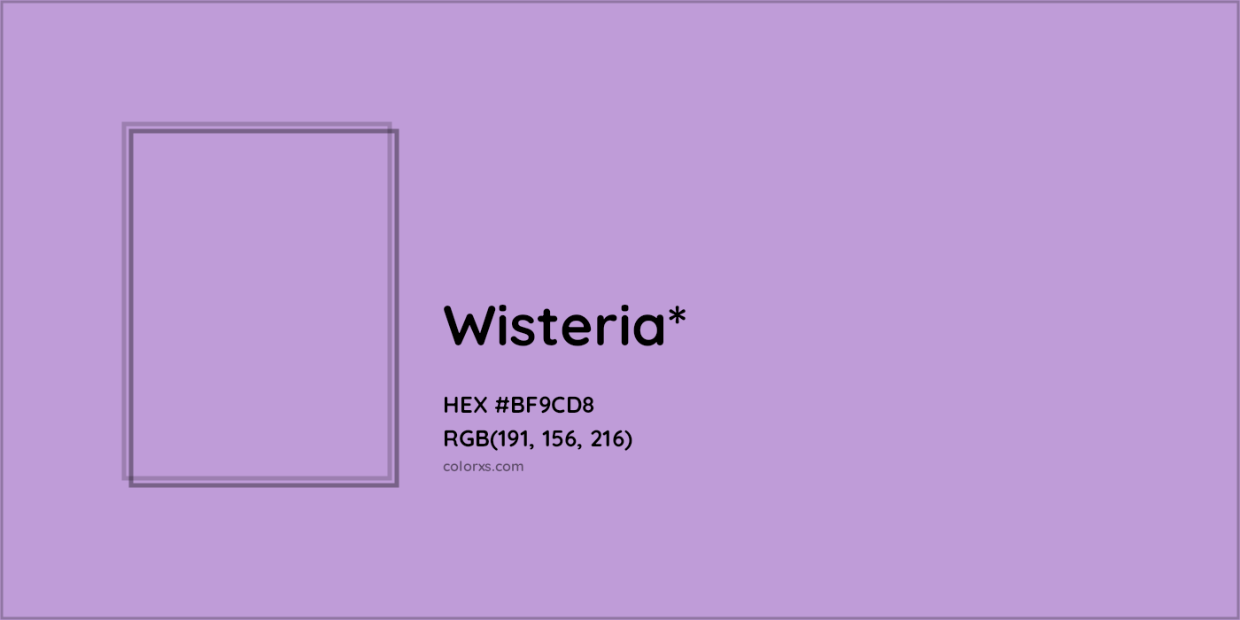 HEX #BF9CD8 Color Name, Color Code, Palettes, Similar Paints, Images