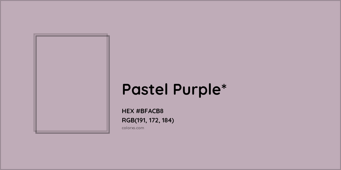 HEX #BFACB8 Color Name, Color Code, Palettes, Similar Paints, Images