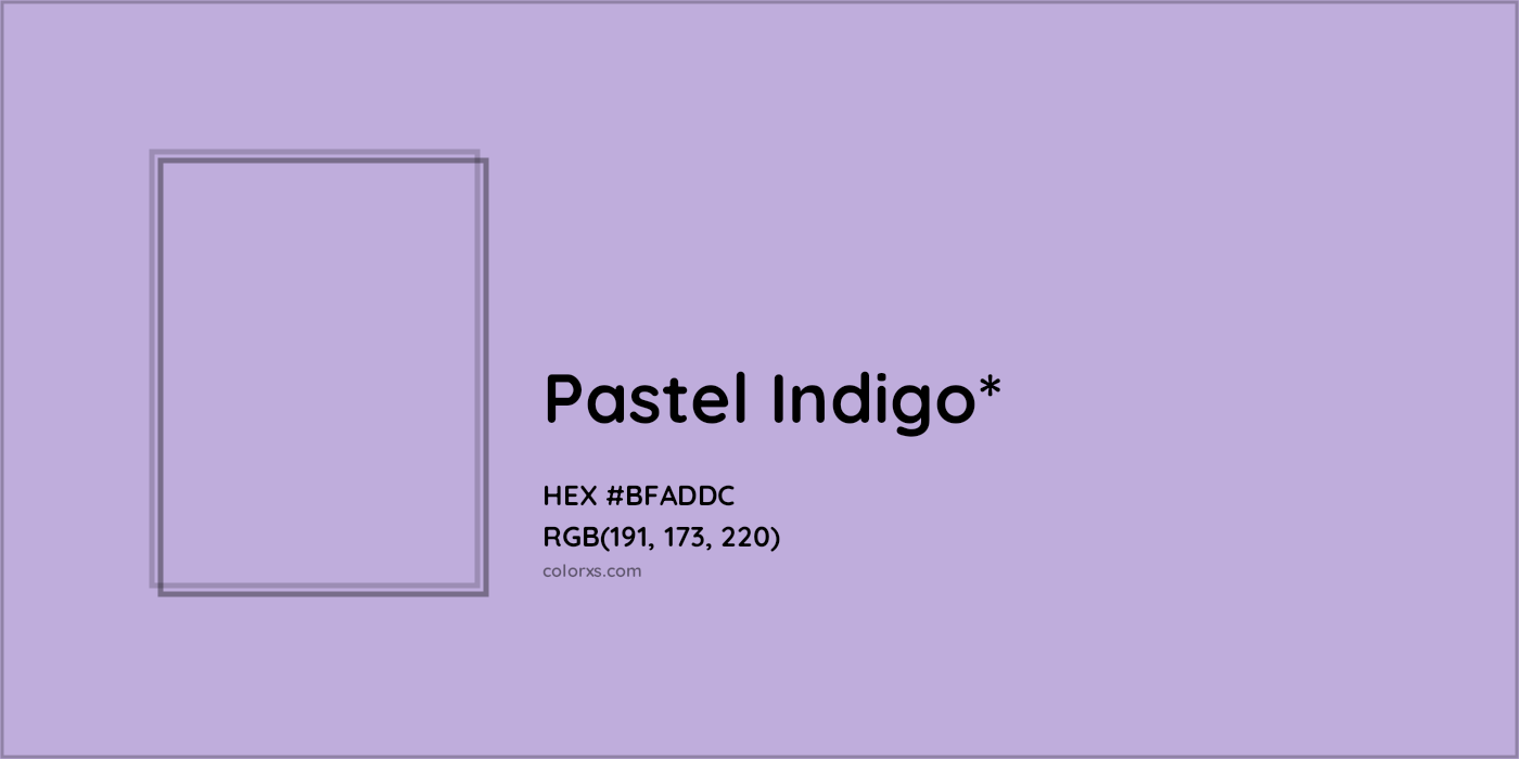 HEX #BFADDC Color Name, Color Code, Palettes, Similar Paints, Images