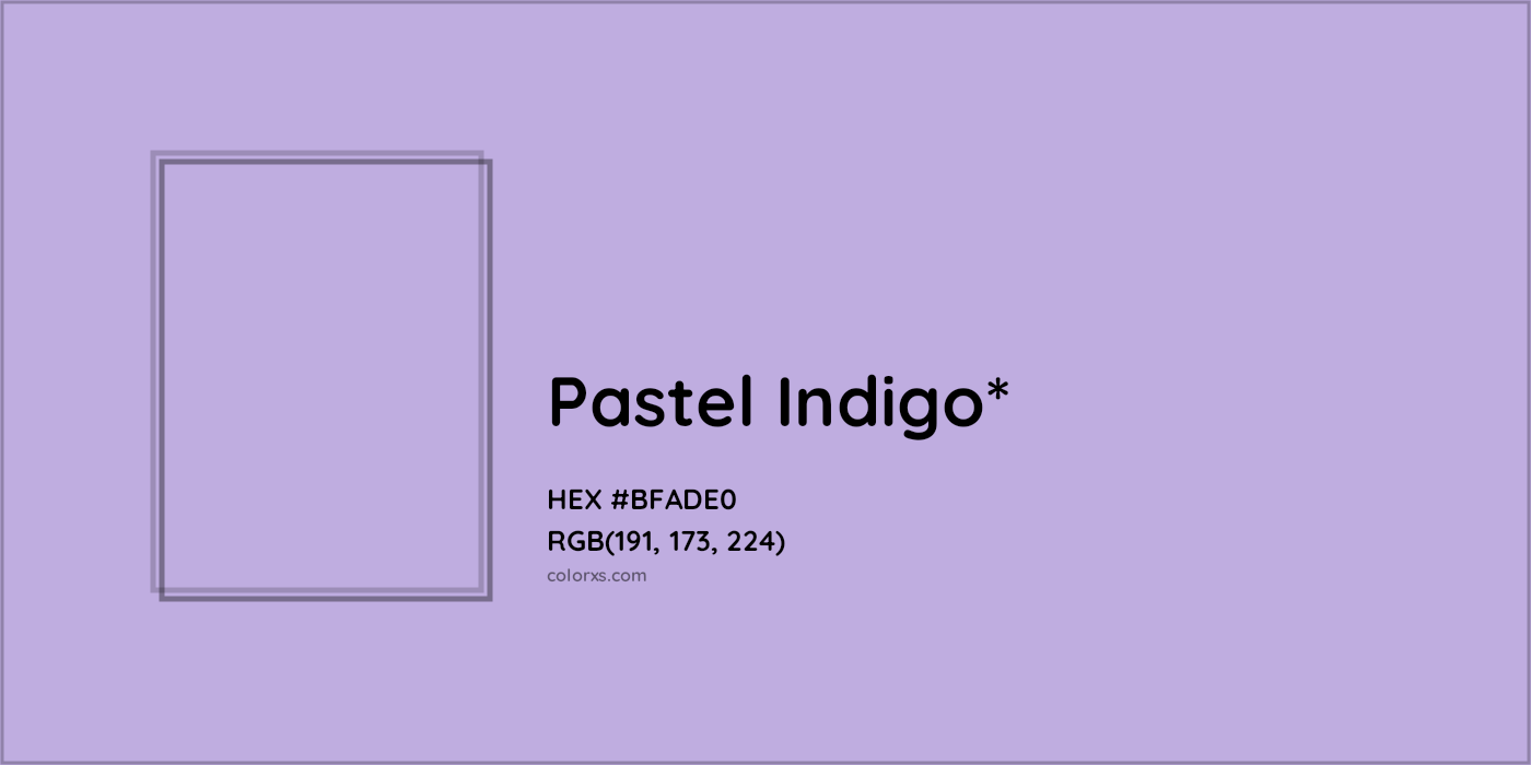HEX #BFADE0 Color Name, Color Code, Palettes, Similar Paints, Images