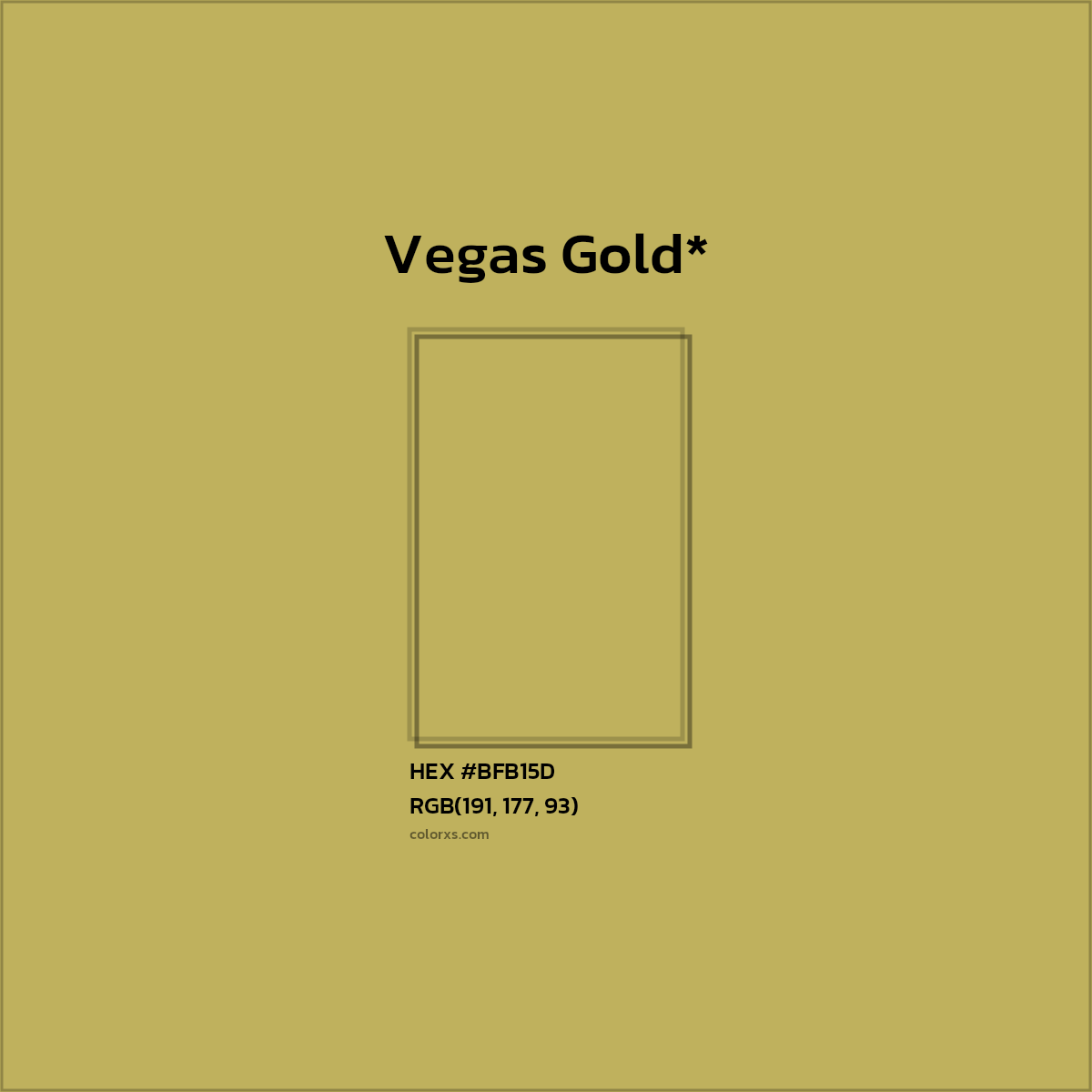 HEX #BFB15D Color Name, Color Code, Palettes, Similar Paints, Images