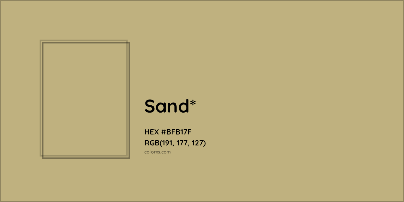 HEX #BFB17F Color Name, Color Code, Palettes, Similar Paints, Images