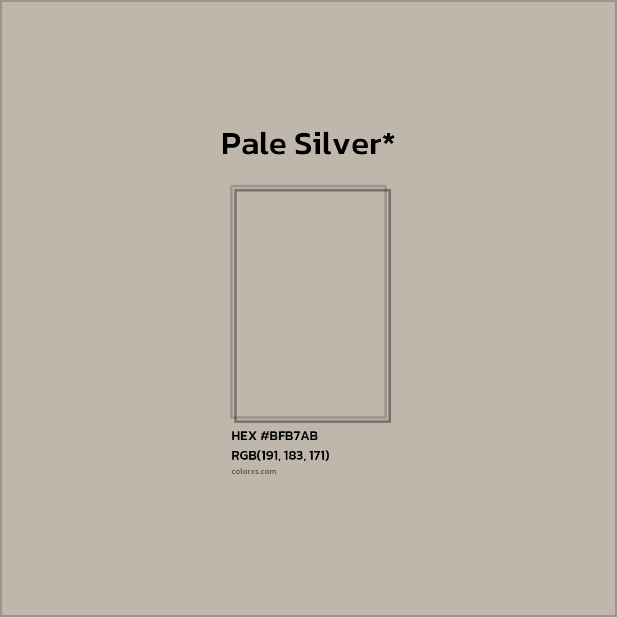 HEX #BFB7AB Color Name, Color Code, Palettes, Similar Paints, Images