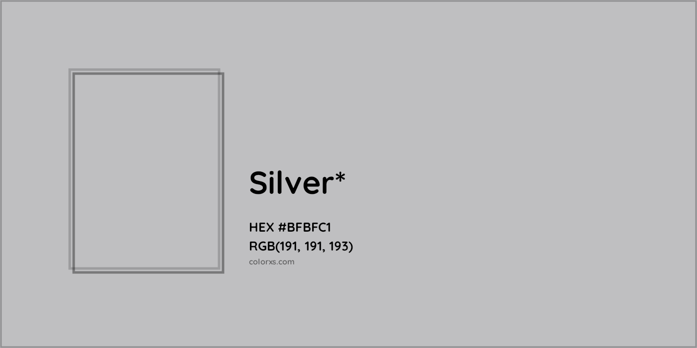 HEX #BFBFC1 Color Name, Color Code, Palettes, Similar Paints, Images