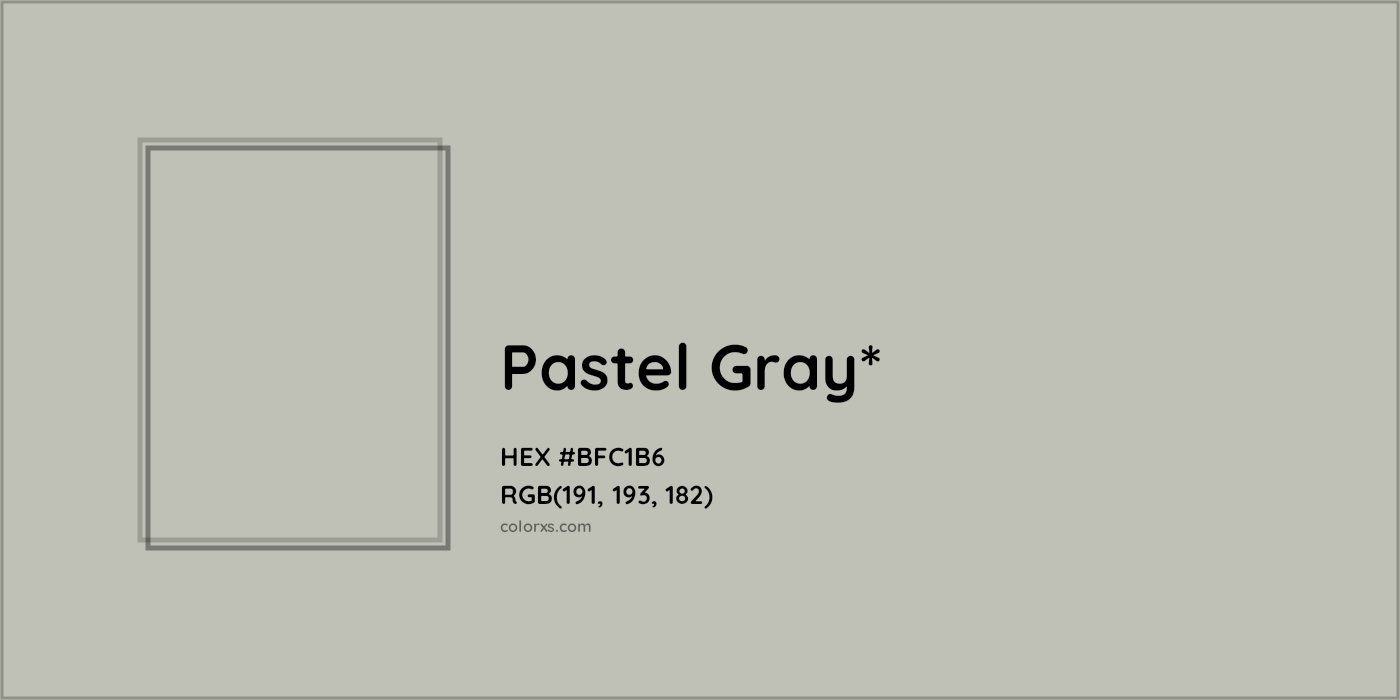 HEX #BFC1B6 Color Name, Color Code, Palettes, Similar Paints, Images