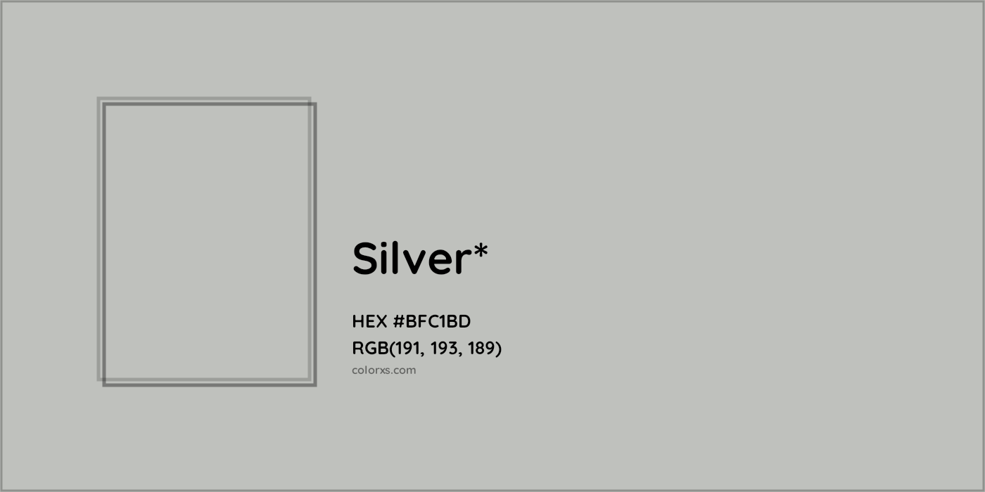 HEX #BFC1BD Color Name, Color Code, Palettes, Similar Paints, Images