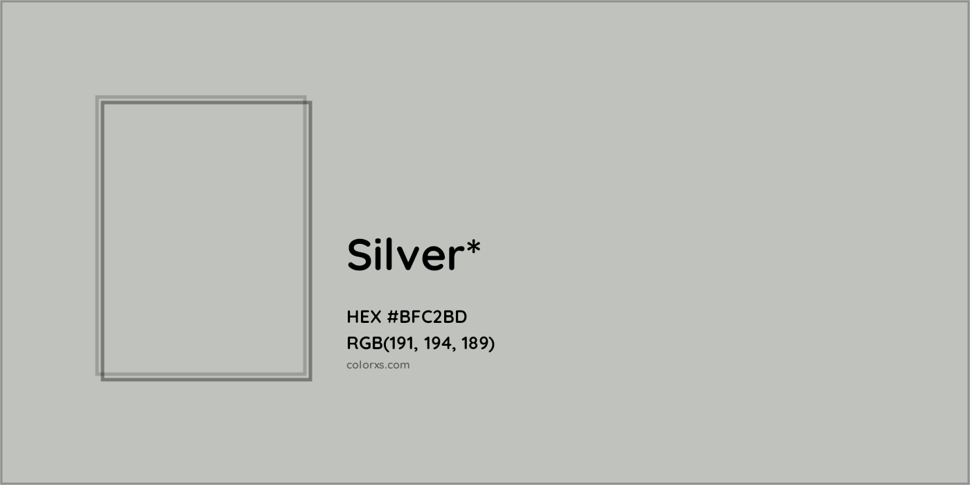 HEX #BFC2BD Color Name, Color Code, Palettes, Similar Paints, Images