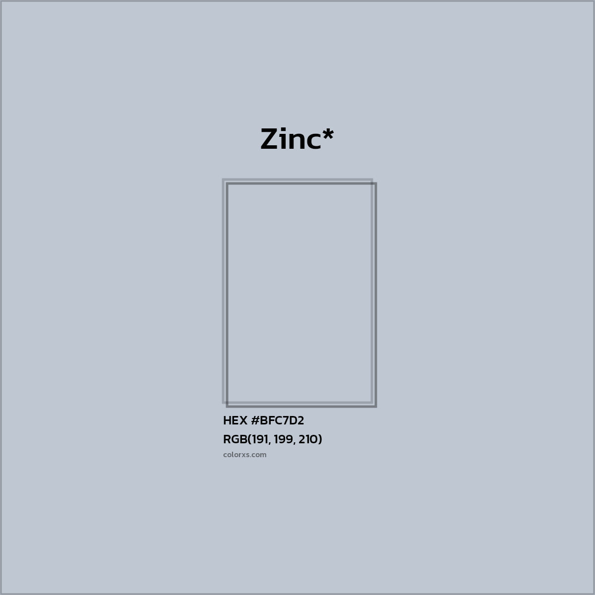 HEX #BFC7D2 Color Name, Color Code, Palettes, Similar Paints, Images