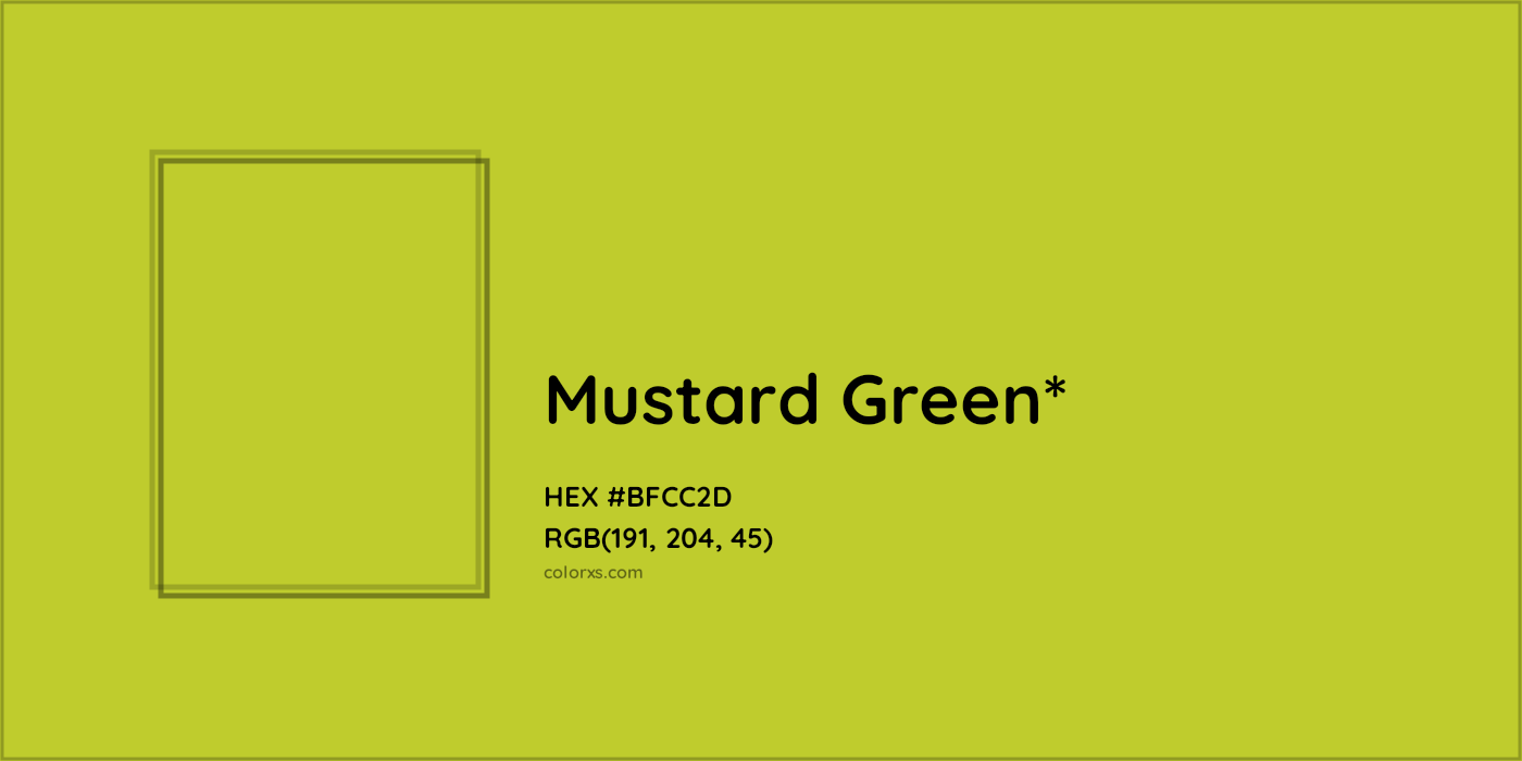 HEX #BFCC2D Color Name, Color Code, Palettes, Similar Paints, Images