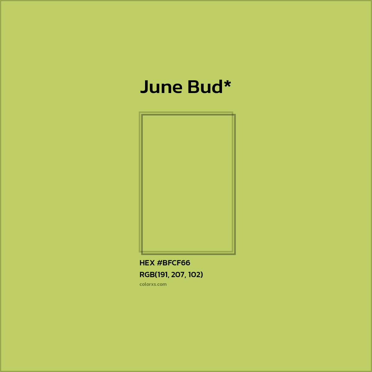 HEX #BFCF66 Color Name, Color Code, Palettes, Similar Paints, Images