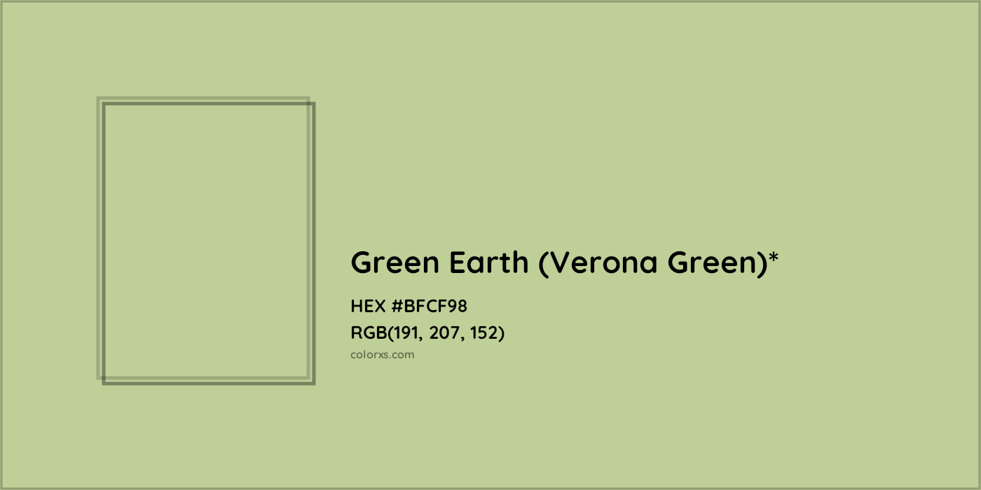 HEX #BFCF98 Color Name, Color Code, Palettes, Similar Paints, Images