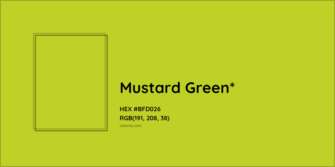 HEX #BFD026 Color Name, Color Code, Palettes, Similar Paints, Images