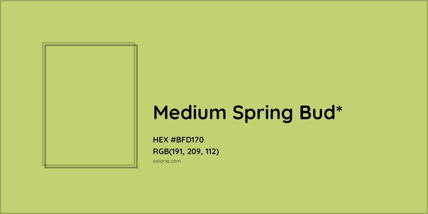 HEX #BFD170 Color Name, Color Code, Palettes, Similar Paints, Images