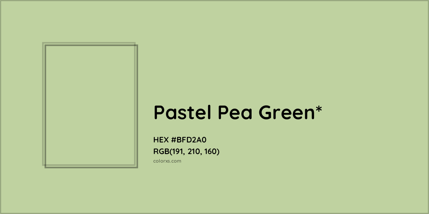HEX #BFD2A0 Color Name, Color Code, Palettes, Similar Paints, Images