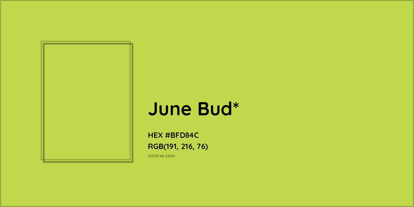 HEX #BFD84C Color Name, Color Code, Palettes, Similar Paints, Images