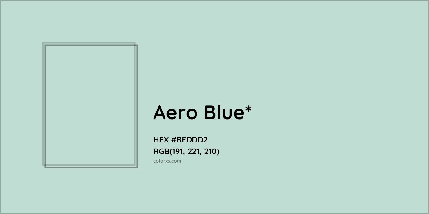HEX #BFDDD2 Color Name, Color Code, Palettes, Similar Paints, Images