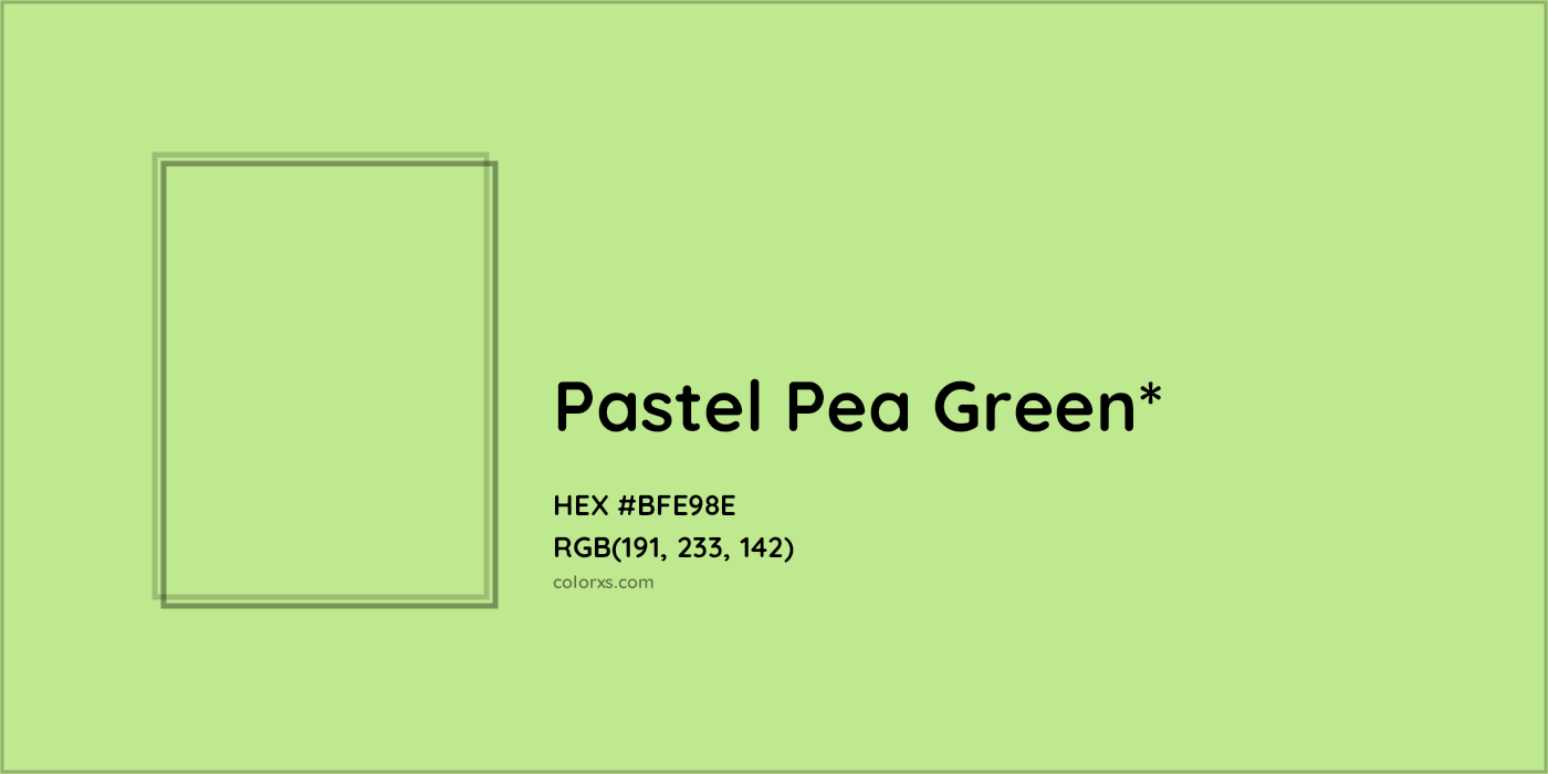 HEX #BFE98E Color Name, Color Code, Palettes, Similar Paints, Images