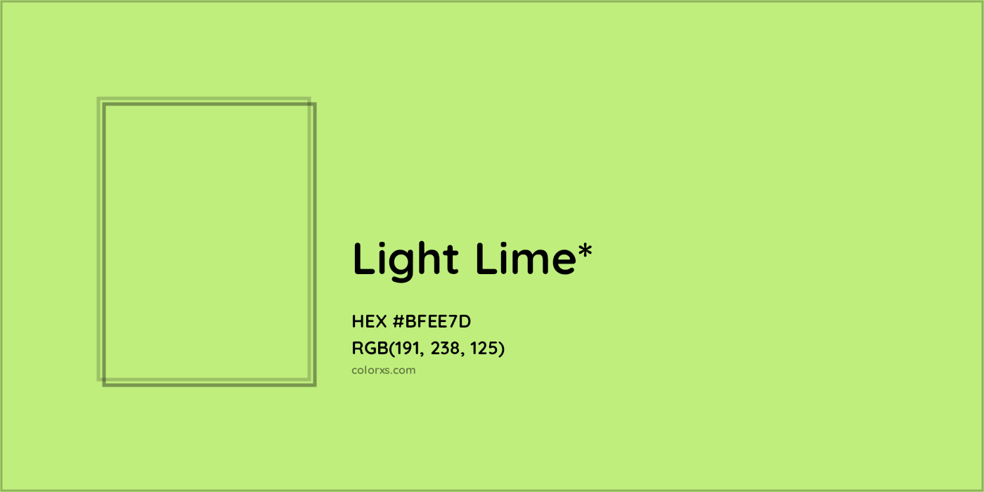 HEX #BFEE7D Color Name, Color Code, Palettes, Similar Paints, Images